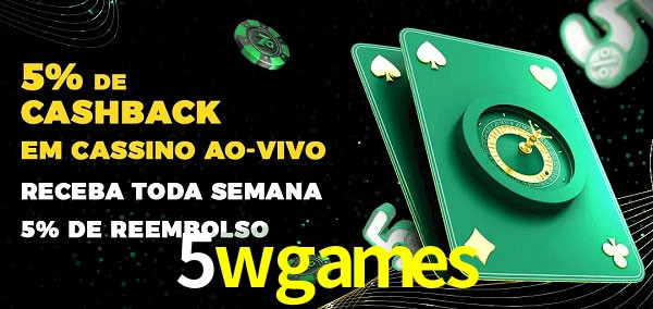 Promoções do cassino ao Vivo 5wgames